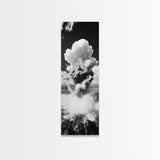 Explosive Ocean Wave, Framed Canvas Print, coastal décor, nautical painting, seascape painting, black and white photography,  panoramic art