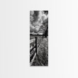 Desert Landscape Art, Canvas Print, Moody Southwest Wall Art, Joshua Tree Art, Extra Wide Art, Above Sofa Art, Rustic Home Decor