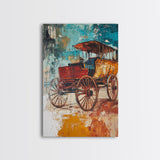 Stirrups Painting, Cowboy Aesthetic, Western Art, Rustic Decor, Framed Canvas Print, Farmhouse Wall Art, Moody Art, Boho Art, Gift Idea