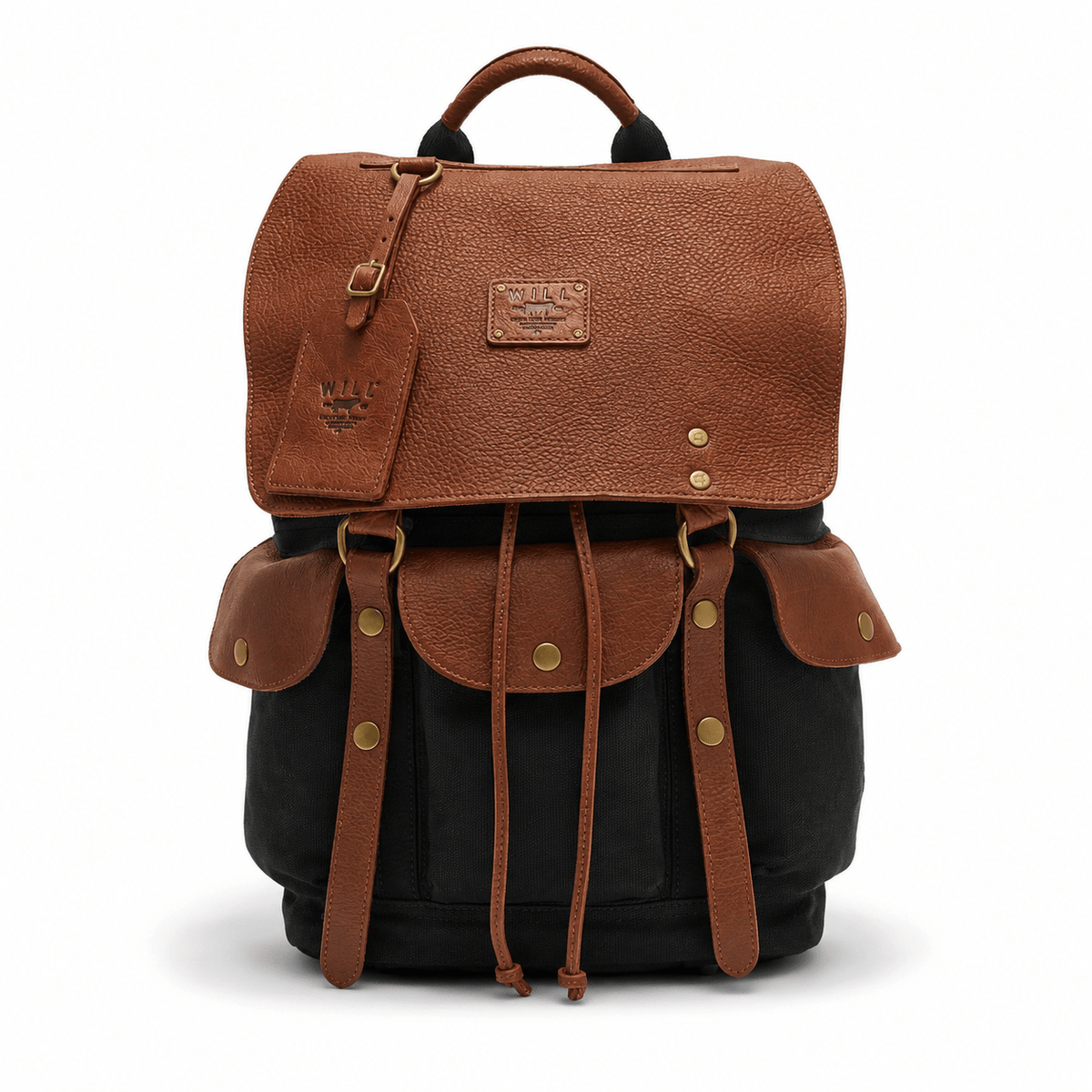 Lennon Canvas & Leather Backpack