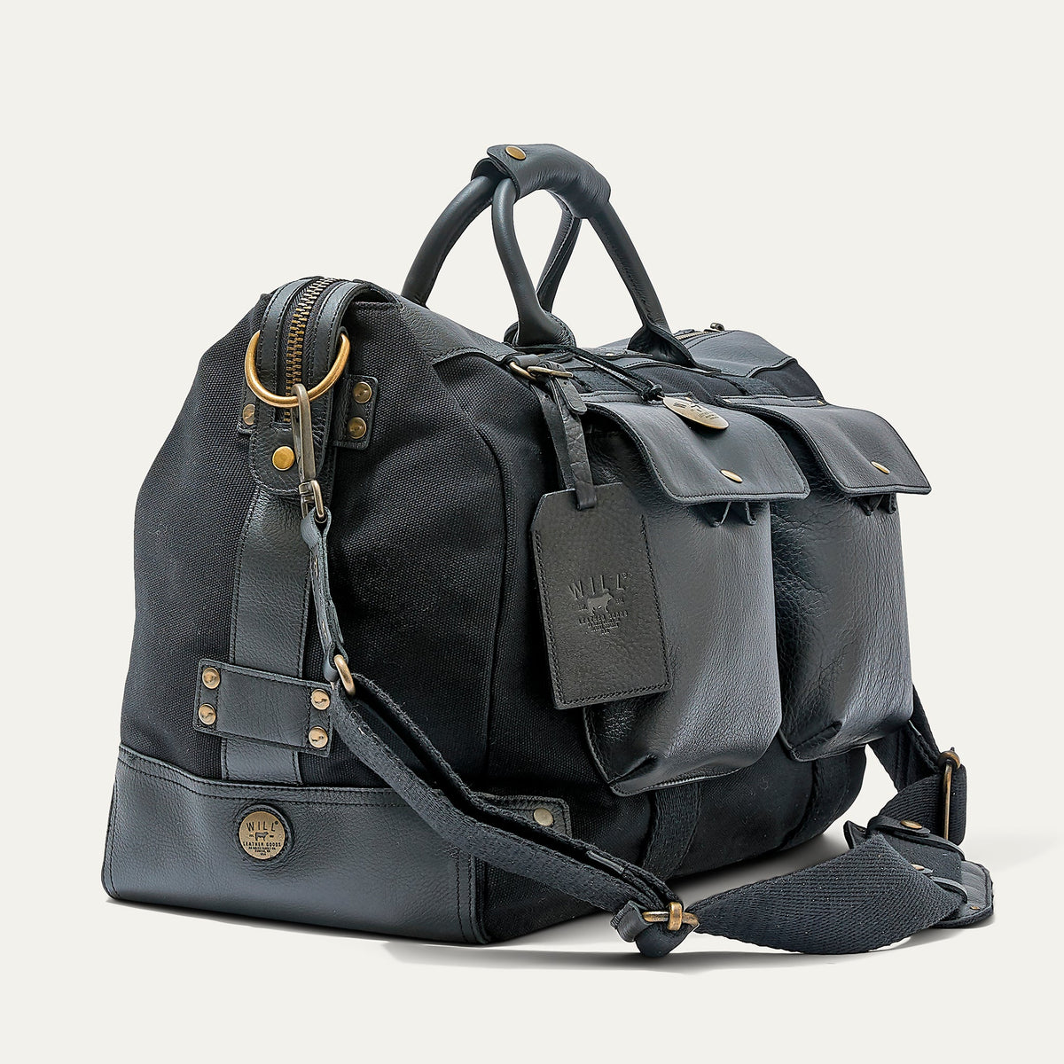 Canvas + Leather Travel Duffle