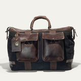 Canvas + Leather Travel Duffle