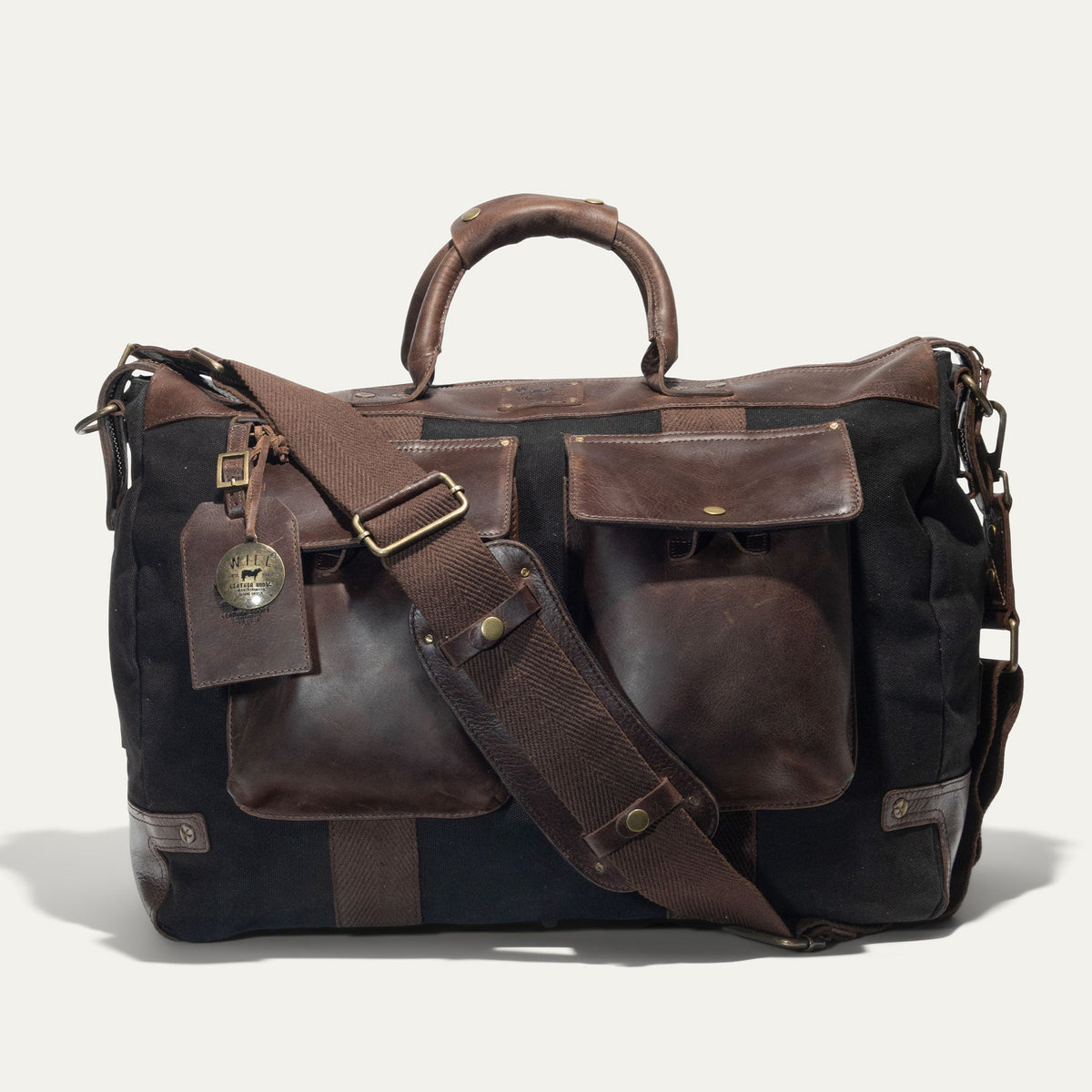 Canvas + Leather Travel Duffle