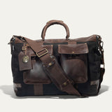 Canvas + Leather Travel Duffle