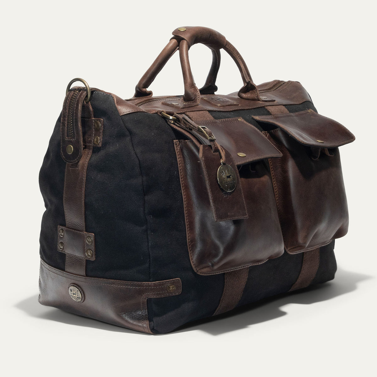 Canvas + Leather Travel Duffle