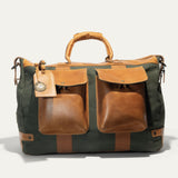 Canvas + Leather Travel Duffle