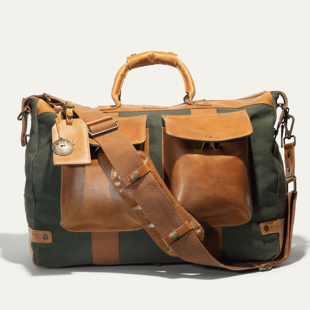 Canvas + Leather Travel Duffle