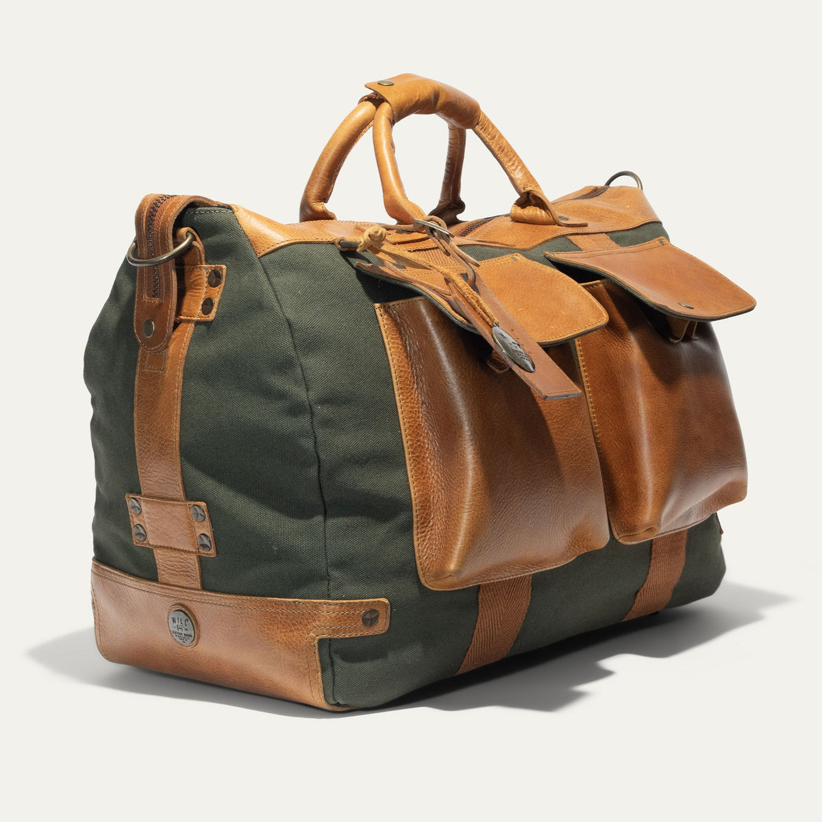 Canvas + Leather Travel Duffle