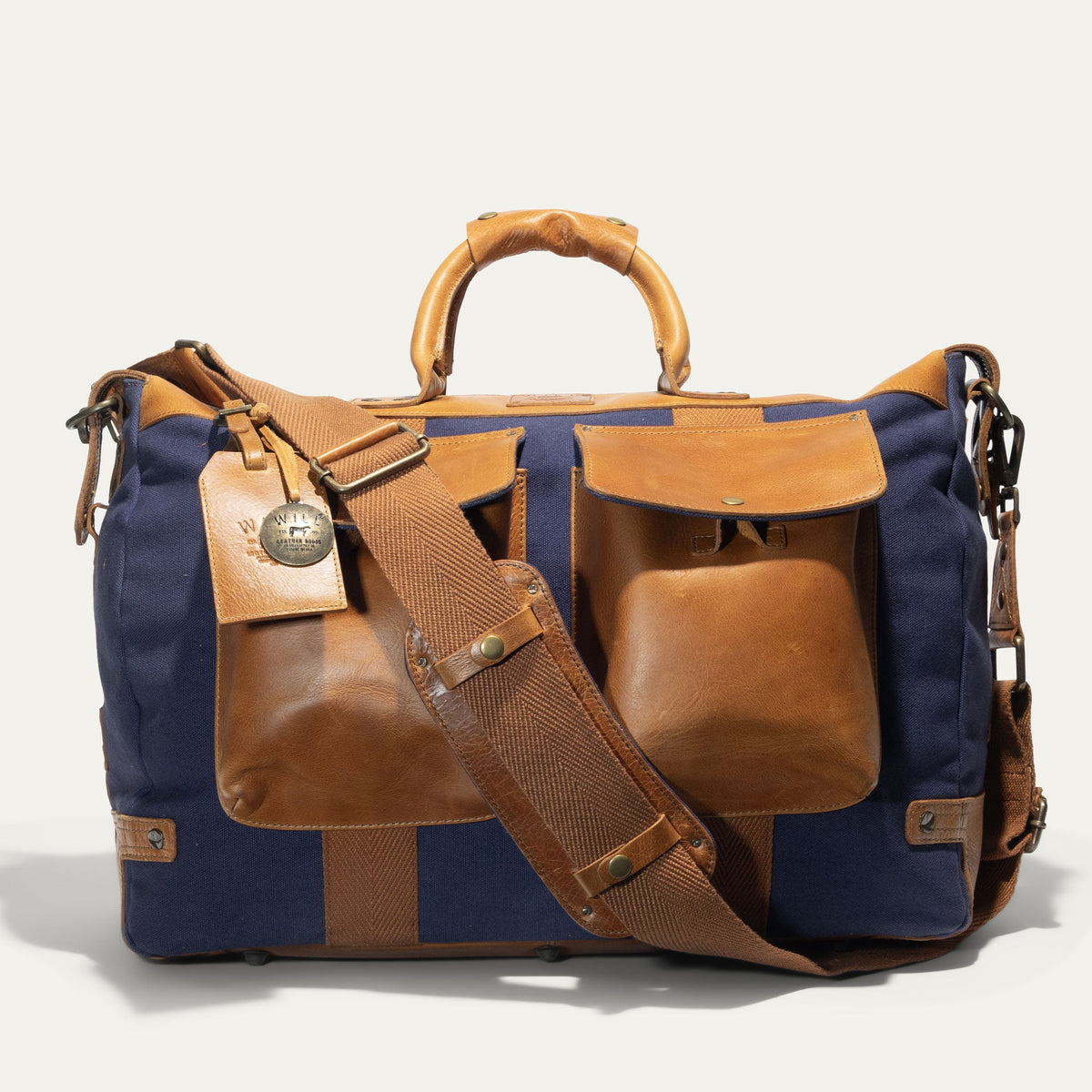Canvas + Leather Travel Duffle