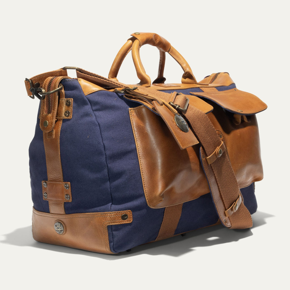 Canvas + Leather Travel Duffle