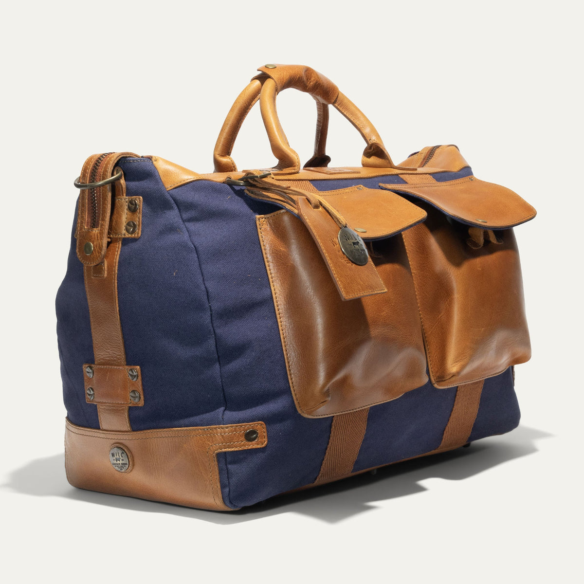 Canvas + Leather Travel Duffle
