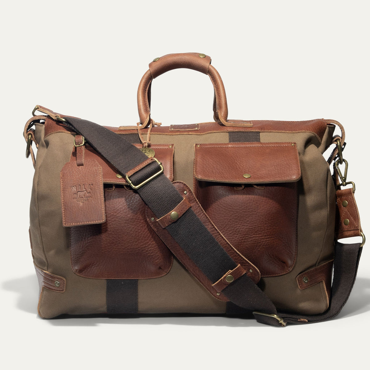 Canvas + Leather Travel Duffle