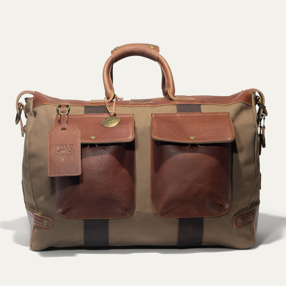 Canvas + Leather Travel Duffle