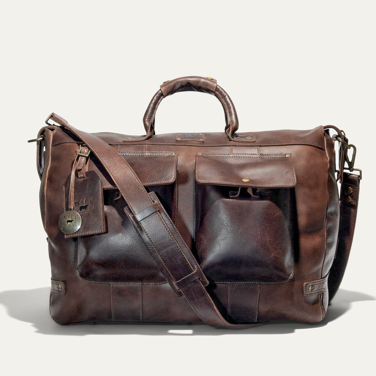 Leather Travel Duffle