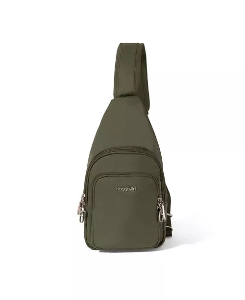 Securtex Anti-Theft Multi Zip Sling, by - Baggalini