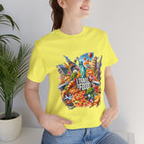 "I Travel for The Food" full color T-shirt