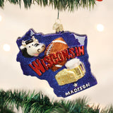 State Of Wisconsin Ornament