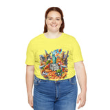 "I Travel for The Food" full color T-shirt
