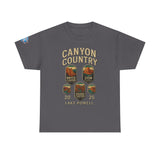 Custom Latitudes Travel - Canyon Country Tee, Adventure T-Shirt, National Park Shirt, Travel Souvenir Gift, Retro Tour Shirt, Hiking Apparel, Unisex Cotton Top