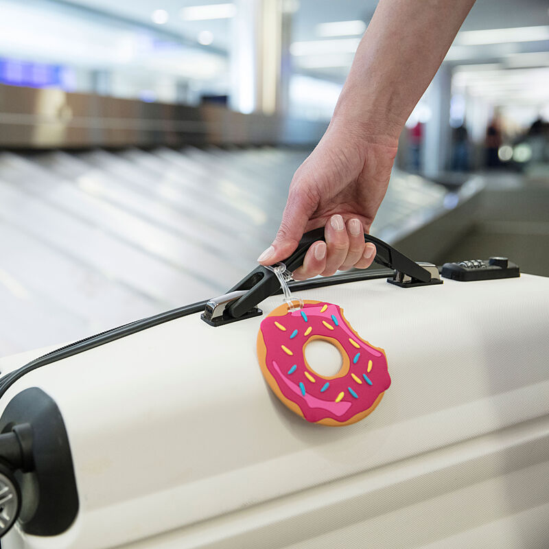 Set of 2 Novelty Doughnut Luggage Tags (13246) by Travelon