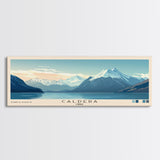 Caldera, Chile Panoramic Print, Vacation Gift, Chile Wall Art, Beach Painting, Beach Decor, Beach Or Lakehouse Art