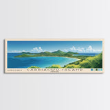 Carriacou Island, Grenada Panoramic Print, Vacation Gift, Grenada Wall Art, Vacation Wall Art, Vacatation Memories, Beach Decor, Beach Or Lakehouse Art