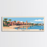 El Gouna, Egypt Panoramic Print, Vacation Gift, Egypt Wall Art, Vacation Wall Art, Vacatation Memories, Beach Decor, Beach Or Lakehouse Art