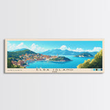 Elba Island, Italy Panoramic Print, Vacation Gift, Italy Wall Art, Vacation Wall Art, Vacatation Memories, Beach Decor, Beach Or Lakehouse Art