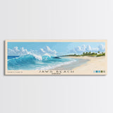 Jaws Beach, Bahamas Panoramic Print, Vacation Gift, Bahamas Wall Art, Vacation Wall Art, Vacatation Memories, Beach Decor, Beach Or Lakehouse Art