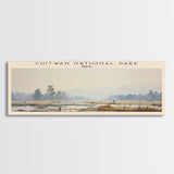 Chitwan National Park Travel Print Wall Art, Travel Poster Print, Retro Style COUNTRY Home Decor, Wall Hanging, Travel Gift Idea, Unique Metal Art