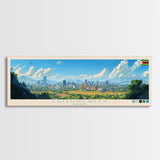 Chitungwiza, Zimbabwe Panoramic Travel Poster Canvas Print, Chitungwiza, Zimbabwe Painting, Zimbabwe Art, Chitungwiza Panoramic Travel Art, Travel Painting