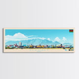 El-Obeid,  Sudan Travel Poster Panoramic Canvas Print, El-Obeid,  Sudan Painting,  Sudan Art, El-Obeid Travel Art, Guest Room Painting