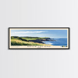 Brier Island, Canada Panoramic Beach Print, Vacation Gift, Canada Wall Art, Beach Painting, Beach Decor, Beach Painting