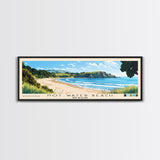 Hot Water Beach, New Zealand Panoramic Print, Vacation Gift, New Zealand Wall Art, Vacation Wall Art, Vacatation Memories, Beach Decor, Beach Or Lakehouse Art