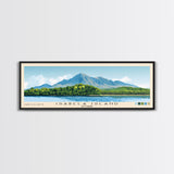 Isabela Island, Ecuador Panoramic Print, Vacation Gift, Ecuador Wall Art, Vacation Wall Art, Vacatation Memories, Beach Decor, Beach Or Lakehouse Art