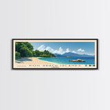 Koh Sdach Islands, Cambodia Panoramic Print, Vacation Gift, Cambodia Wall Art, Vacation Wall Art, Vacatation Memories, Beach Decor, Beach Or Lakehouse Art