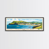 Terceira Island, Portugal Panoramic Print, Vacation Gift, Portugal Wall Art, Vacation Wall Art, Vacatation Memories, Beach Decor, Beach Or Lakehouse Art