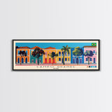 Campo Grande, Brazil Panoramic Canvas Print, Campo Grande, Brazil Painting, Brazil Art, Campo Grande Travel Poster, Travel Art, Guest Room Painting