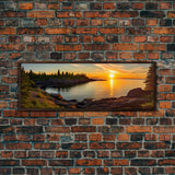 Panoramic Print of Isle Royale National Park, Extra Large Wall Art, Panoramic Wall Art, Panoramic Landscape Print, Landscape Photography