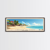 Cayman Islands, United Kingdom Panoramic Print, Vacation Gift, United Kingdom Wall Art, Vacation Wall Art, Vacatation Memories, Beach Decor, Beach Or Lakehouse Art