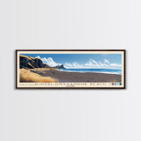 Djúpalónssandur Beach, Iceland Panoramic Print, Vacation Gift, Iceland Wall Art, Vacation Wall Art, Vacatation Memories, Beach Decor, Beach Or Lakehouse Art