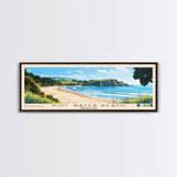 Hot Water Beach, New Zealand Panoramic Print, Vacation Gift, New Zealand Wall Art, Vacation Wall Art, Vacatation Memories, Beach Decor, Beach Or Lakehouse Art