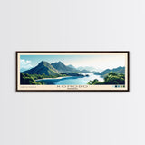 Komodo, Indonesia Panoramic Print, Vacation Gift, Indonesia Wall Art, Vacation Wall Art, Vacatation Memories, Beach Decor, Beach Or Lakehouse Art