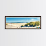 Langeoog, Germany Panoramic Print, Vacation Gift, Germany Wall Art, Vacation Wall Art, Vacatation Memories, Beach Decor, Beach Or Lakehouse Art