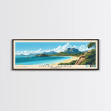 Nosy Iranja, Madagascar Panoramic Beach Print, Vacation Gift, Madagascar Wall Art, Framed Canvas Print, Framed Beach Painting