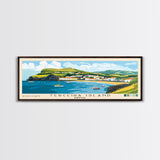 Terceira Island, Portugal Panoramic Print, Vacation Gift, Portugal Wall Art, Vacation Wall Art, Vacatation Memories, Beach Decor, Beach Or Lakehouse Art