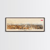 Kragujevac Serbia Travel Print Wall Art, Panoramic City Art, Travel Art, Wall Decor, Vacation Gift, Framed Canvas Print Or Metal Art