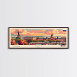 Tula Russia Travel Art, City Art, Framed Canvas Print or Metal Wall Art, Europe Travel Poster, Panoramic Wall Art, Extra Wide Wall Art