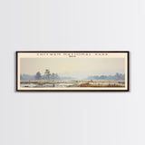 Chitwan National Park Travel Print Wall Art, Travel Poster Print, Retro Style COUNTRY Home Decor, Wall Hanging, Travel Gift Idea, Unique Metal Art