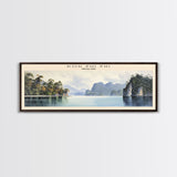 Koh Phi Phi Travel Poster Print, Framed Canvas Wall Art, Metal Wall Art, COUNTRY art, Gift For Him, Travel Wall Art, Travel Lover Gift